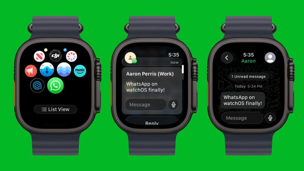 WhatsApp Uygulaması Apple Watch'a Geliyor