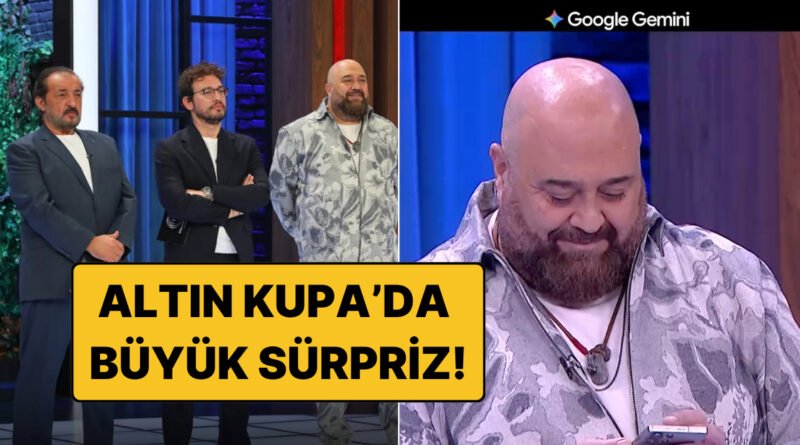Yapay Zeka Artık MasterChef'te: Format Değişti ve Google Gemini Sürpriziyle Karşınızda!