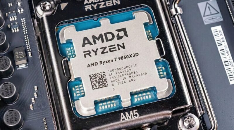 AMD'nin Yeni Ryzen 7 9850X3D İşlemcisi Geekbench'te Ortaya Çıktı