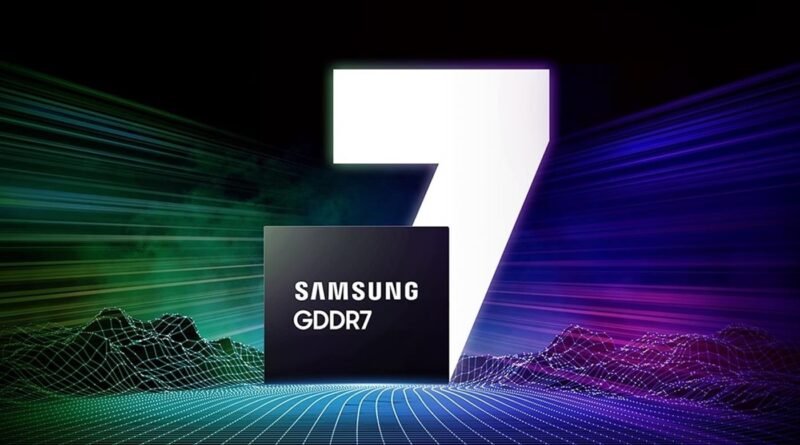 Samsung'un Vites Yükseltmesi: 3 GB, 40 Gbps GDDR7 Bellekler Yolda