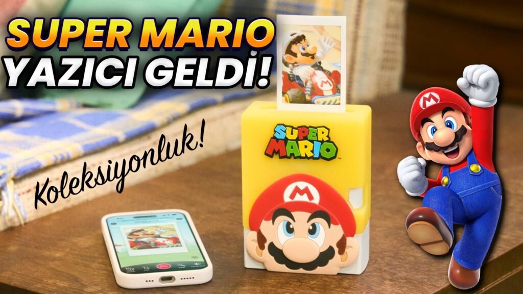 Türkiye'de Mutluluk Veren Instax Mini Link 3™ Super Mario Paketi