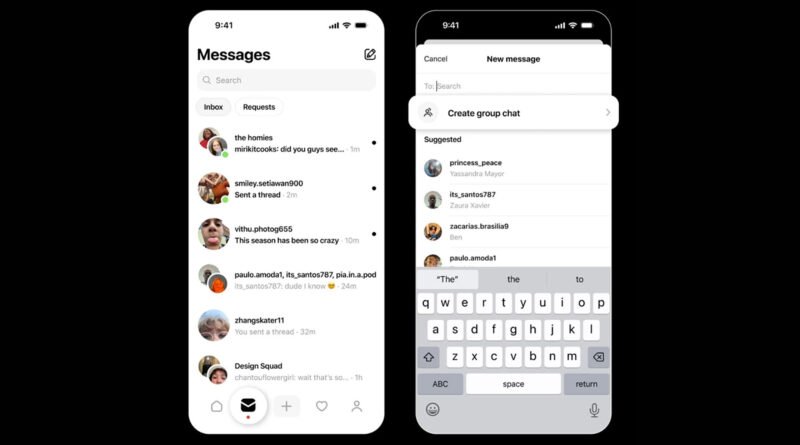 Threads Platformuna Grup Sohbet Özelliği Eklendi