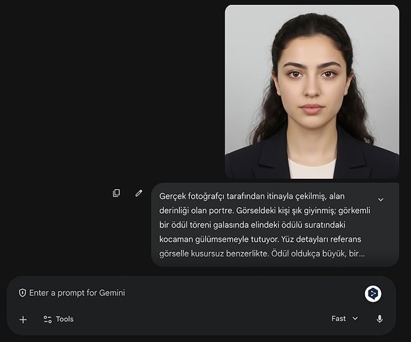 3. Adım: Fotoğrafını yükle ve sonucu bekle
