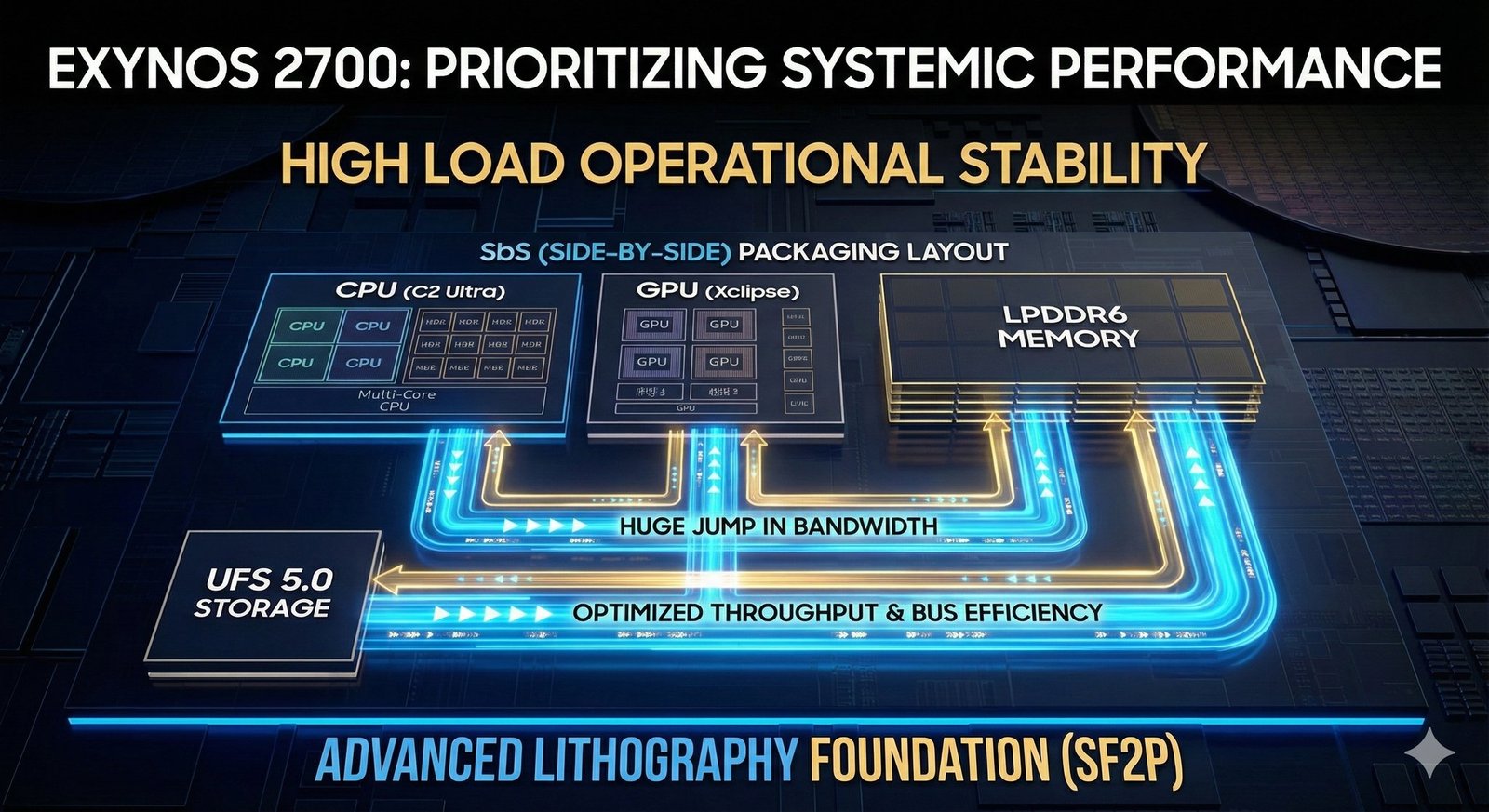 Samsung Exynos 2700, iddialı performans artışıyla geliyor