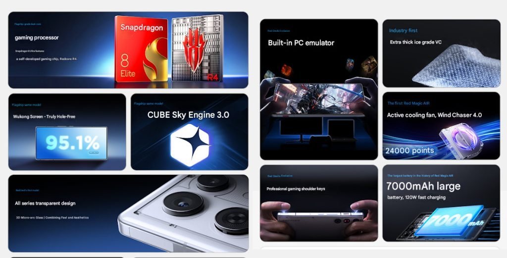 Red Magic 11 Air oyun telefonu