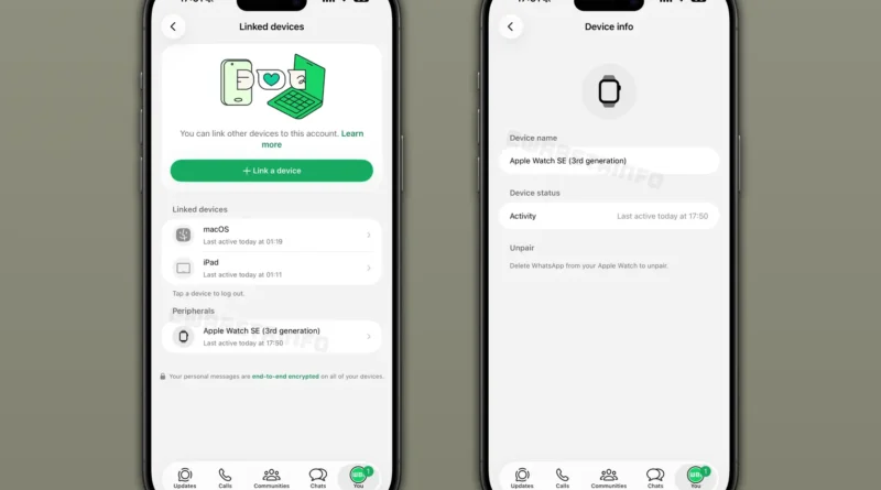 WhatsApp, Apple Watch Yönetimini Kolaylaştırıyor