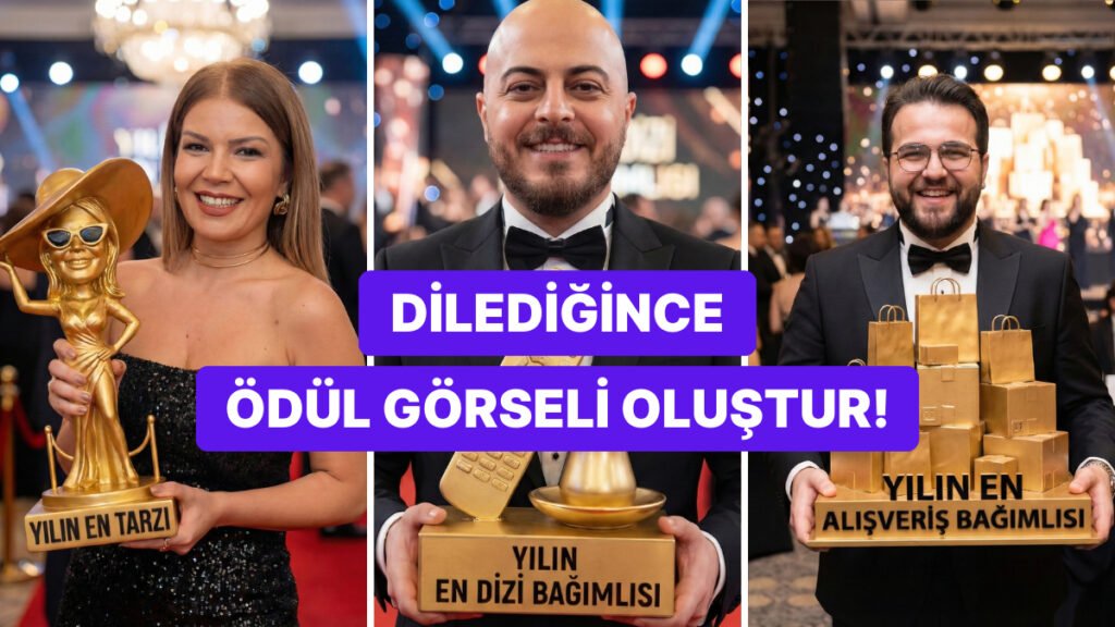 Yılın Enleri İçin Onedio ve Gemini İşbirliği: Kendine Özel Ödül Tasarlama Rehberi!