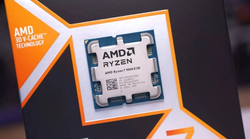 AMD Ryzen 7 9800X3D, 7.335 MHz ile Yeni Bir Rekor Kırdı