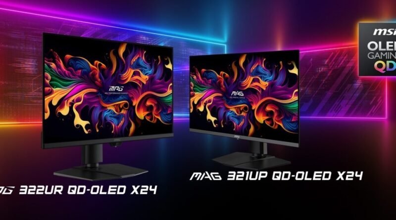 MSI, Tandem OLED Teknolojisine Sahip Yeni QD-OLED Monitörlerini Tanıttı