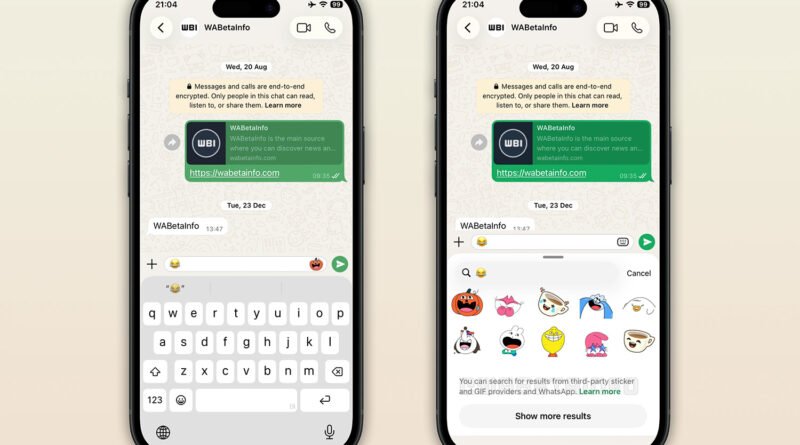 WhatsApp’ta Emoji Çıkartma Önerileri iOS’a Geliyor!