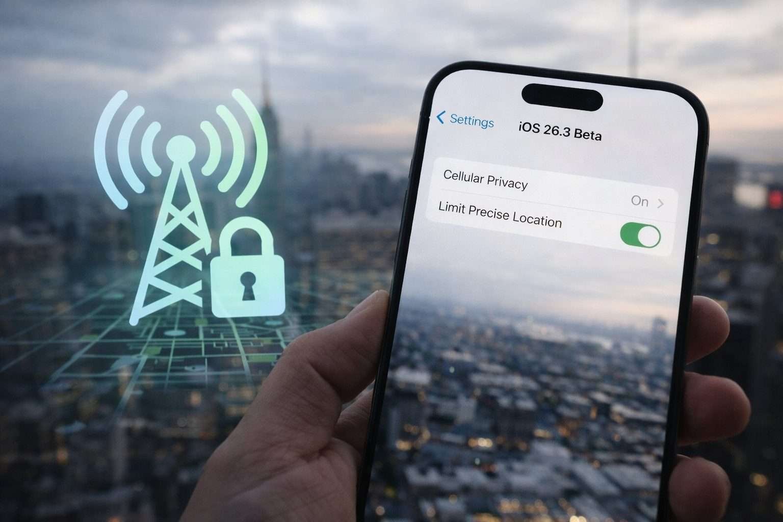 iOS 26.3 konum sınırlama özelliği