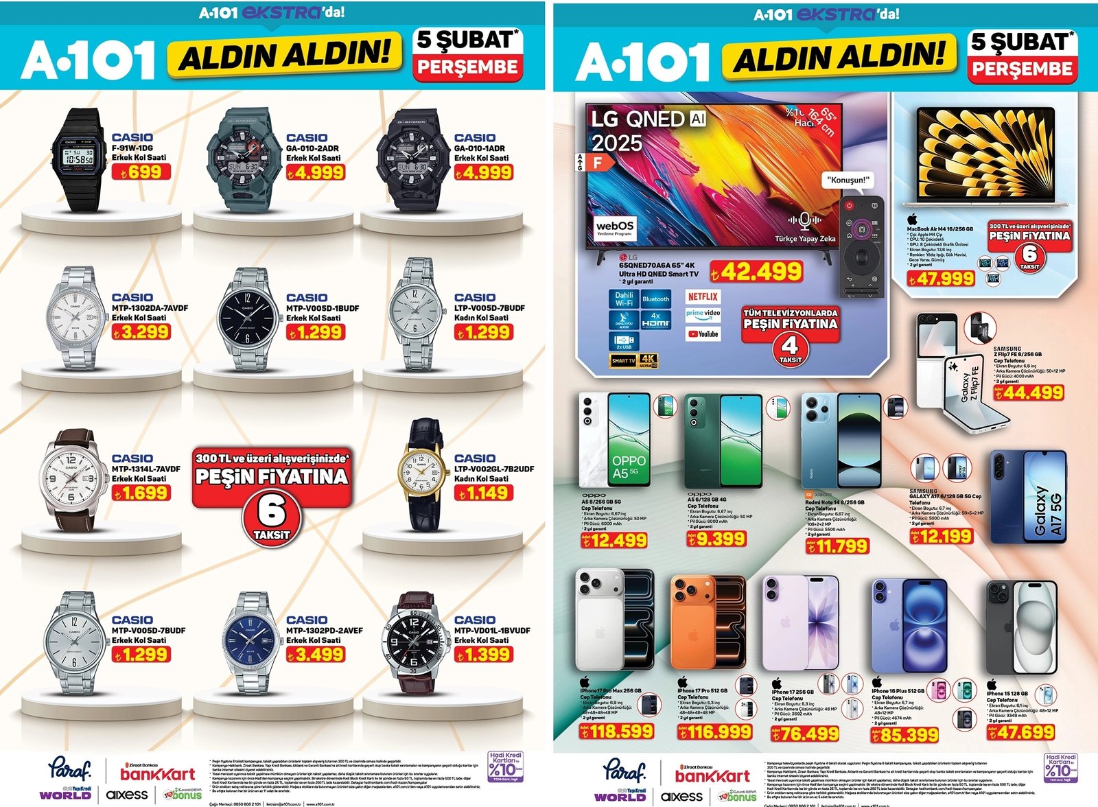 5 Şubat A101 Ekstra