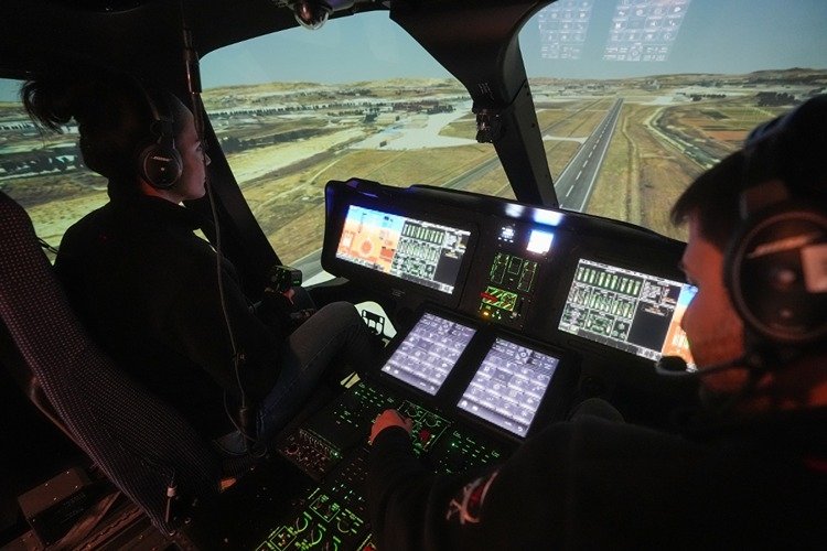 Gökbey'in yer simülatörü GÖKSİM hazır: Pilotlar artık yerde uçacak