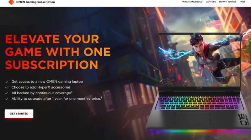 HP, Gelecek Oyun Laptopunuzu Kiralamanızı İstiyor!