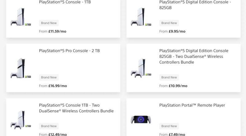 Sony, PlayStation 5 Konsollarını Kiralama Hizmeti Başlattı, Ama Birini Elde Etmek Zor!