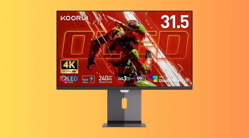 “799,98$’a 32 inç 4K OLED 240Hz Monitör: Kurulumunuzu Tamamlamak için Kaçırılmaz Fırsat!”
