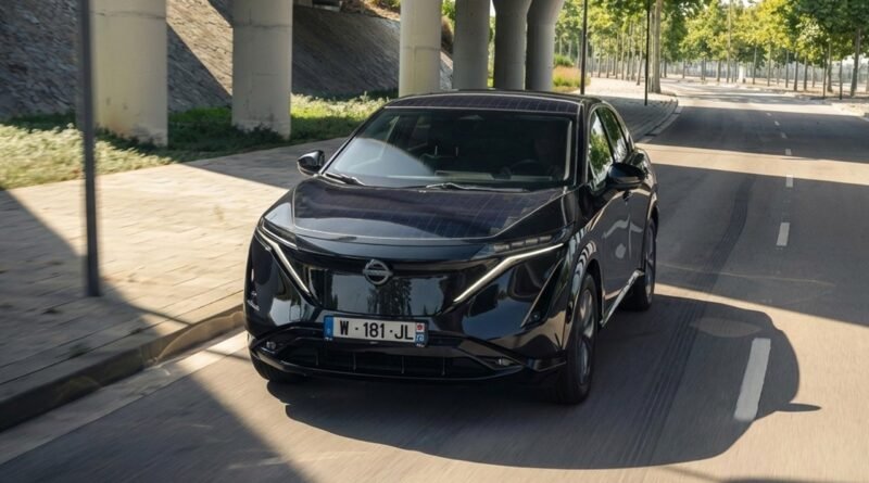 Nissan, Güneş Enerjili Ariya’yı Tanıttı: Günlük 23 km Ücretsiz Menzil!