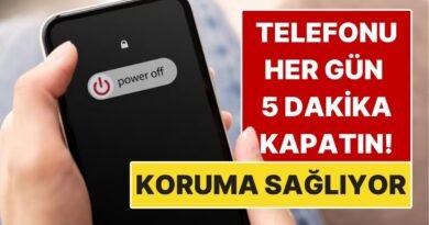 Gününüzde 5 Dakika Telefonunuzu Kapatın! Bu Basit Alışkanlık Sizi Büyük Oranda Korur