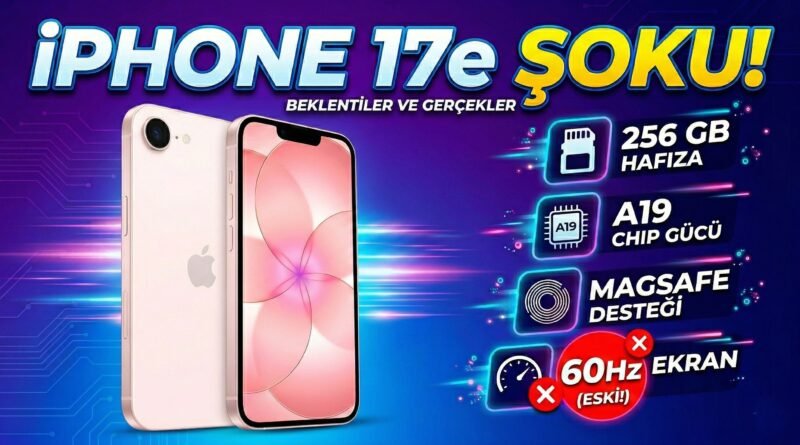 Apple'ın Ekonomik iPhone Modeli 17e: Hem Şaşırttı Hem de Tepki Topladı!