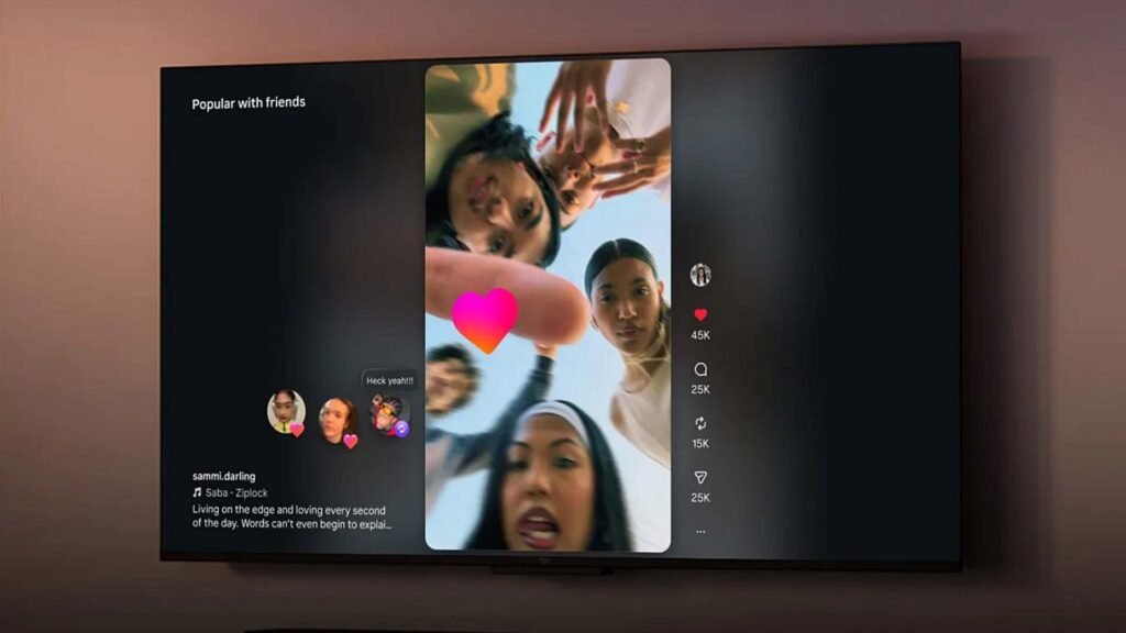 Instagram Uygulaması Artık Google TV'de Kullanılabiliyor