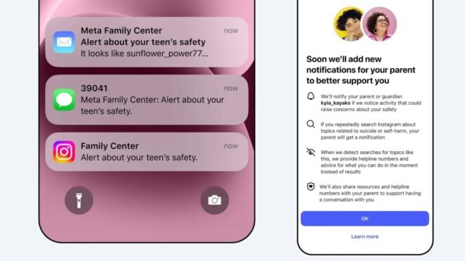 Instagram, çocuklar aracılığıyla ebeveynleri uyarmaya başlayacak