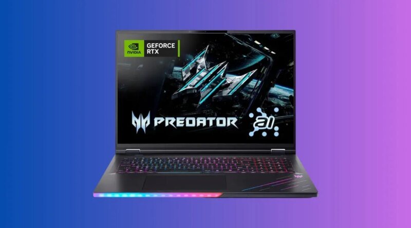 Acer Predator Helios 18 AI'de 560$ Tasarruf Edin: RTX 5080, 24 Çekirdekli Ultra 9 ve 250Hz Mini-LED Sadece 2,600$ Altında!