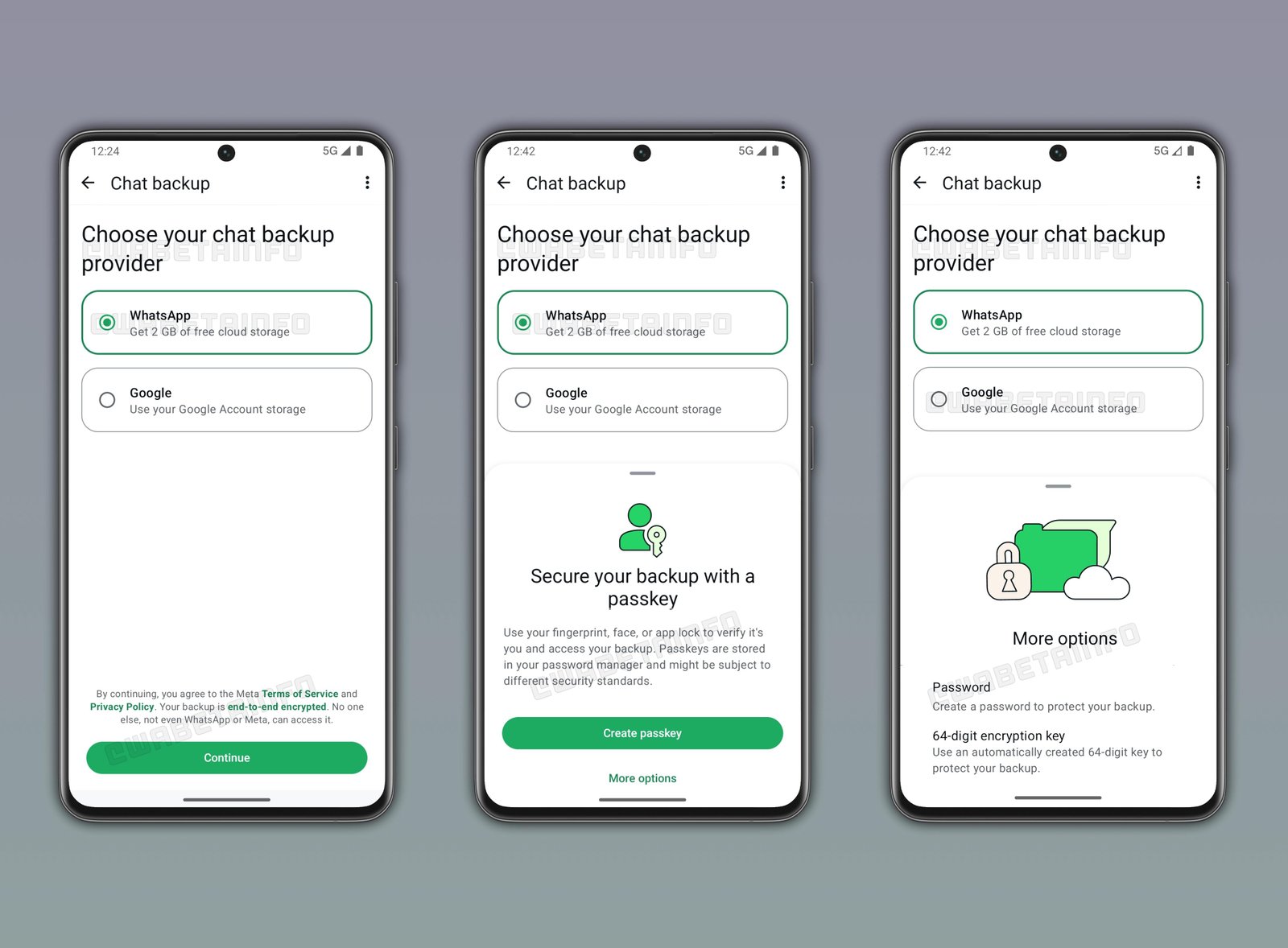 WhatsApp kendi bulut depolama hizmeti