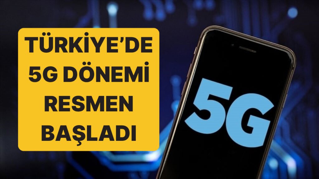 Türkiye’de 5G Hizmete Girdi: Cumhurbaşkanı Erdoğan Butona Bastı!