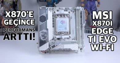 Personal tercihim: MSI X870i Edge Ti Evo Wi-Fi İncelemesi