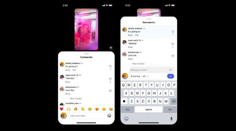 Instagram'da Yorum Düzenleme Özelliği Artık Geldi!