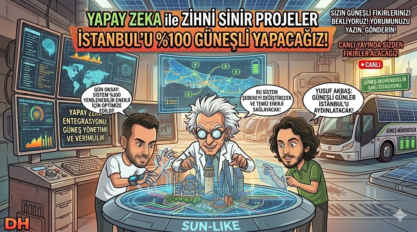 DH’den yeni canlı yayın: “Yapay Zeka ile Zihni Sinir Projeler'
