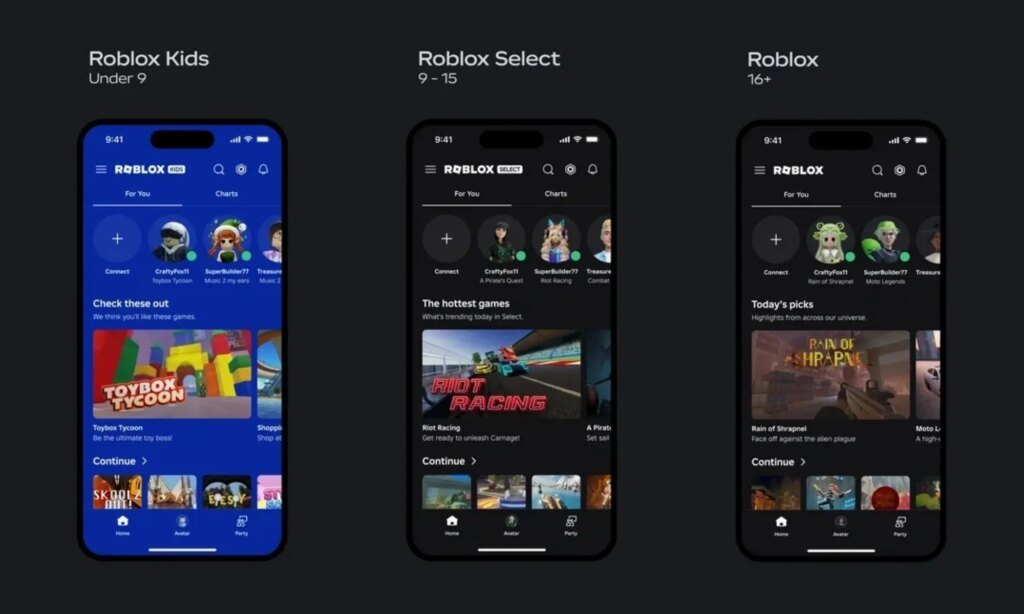 Roblox, Çocuk Güvenliğini Artırıyor: Yeni Hesap Türleri ile Sohbet ve Oyun Erişimini Sınırlıyor!