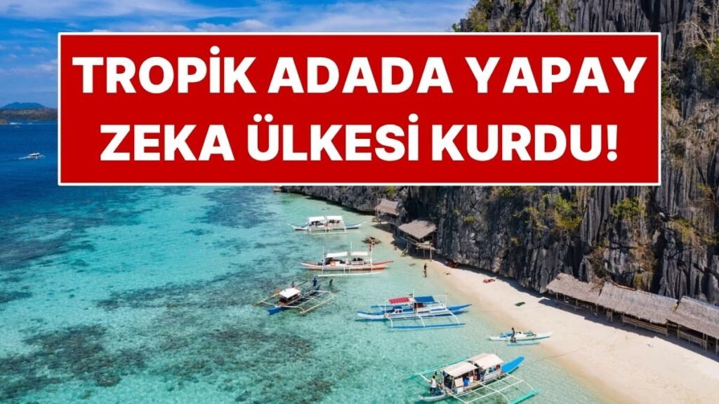 Bir Ada Satın Aldı, Yapay Zeka ile Ülke Yönetmeye Başladı