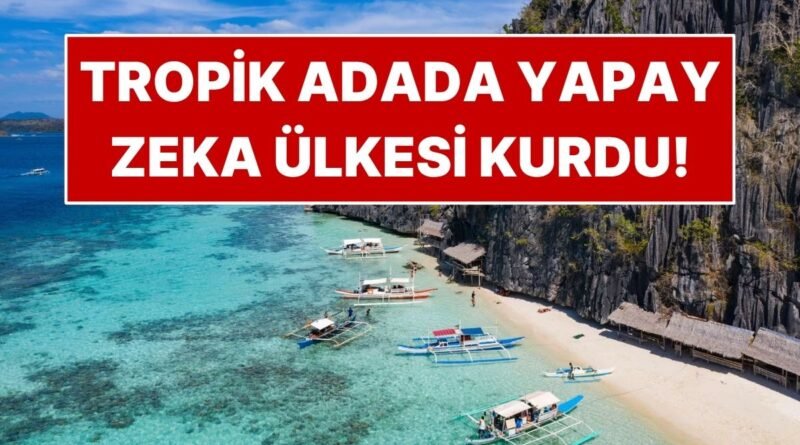 Bir Ada Satın Aldı, Yapay Zeka ile Ülke Yönetmeye Başladı