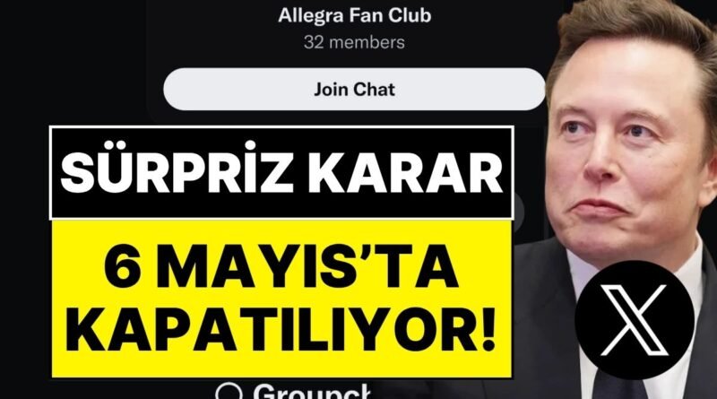 Elon Musk'tan Yeni Duyuru: X Toplulukları Kapatılıyor, XChat Dönemi Başlıyor!