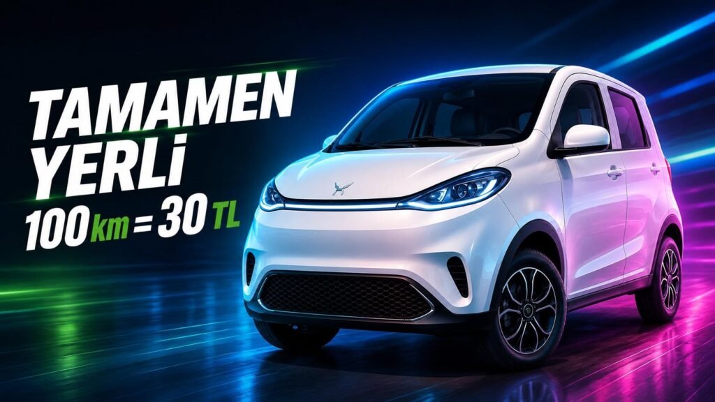 30 TL ile 100 km Menzil Sunan Yerli Elektrikli Ortimobil SAHA 2026’da!