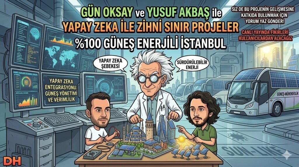 DH'den Yeni Canlı Yayın: 'Yapay Zeka ile Zihni Sinir Projeler'