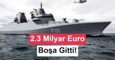 Almanya, F126 Dev Savaş Gemisi Programını İptal Etti