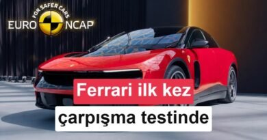 Ferrari, Euro NCAP çarpışma testine ilk kez bir araç gönderdi