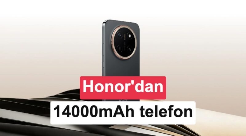 Honor'dan 14,000 mAh Bataryalı Telefon Geliyor!