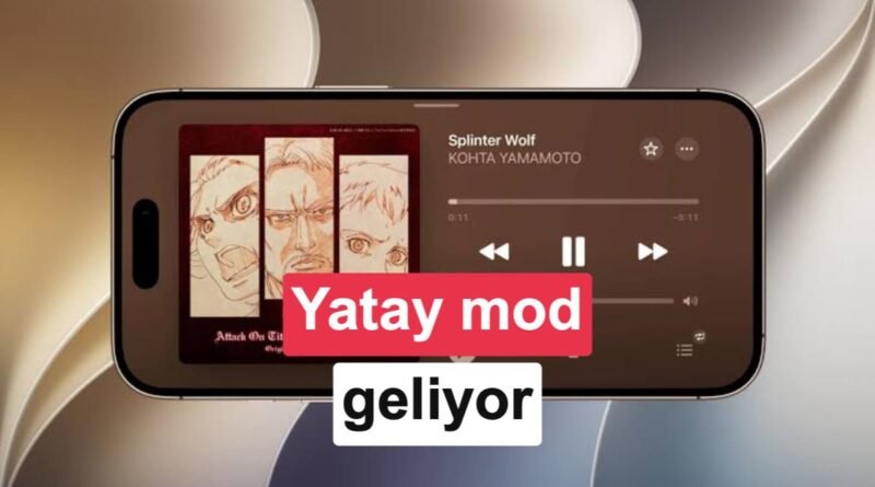 iPhone Ultra Yolda: iOS 27’nin Yatay Mod Özelliği Ortaya Çıktı