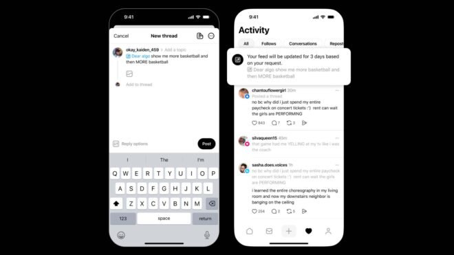 Threads, "Dear Algo" Özelliğiyle Özelleştirmeyi Tanıttı