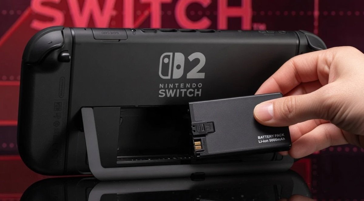 değiştirilebilir bataryalı nintendo switch 2 onaylandı
