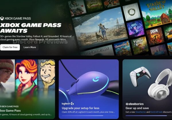 Discord Nitro, Xbox Game Pass ile Hediye geliyor!