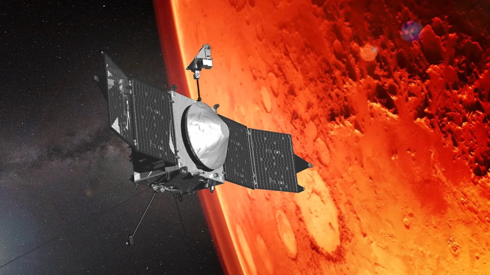 NASA’nın 11 yıllık Mars görevi MAVEN son buldu