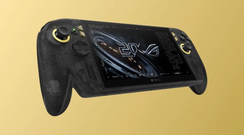 Asus ROG Ally X'e Özel Dokunuş: OLED Ekran ve Şık Altın Detaylarla Yenilendi!
