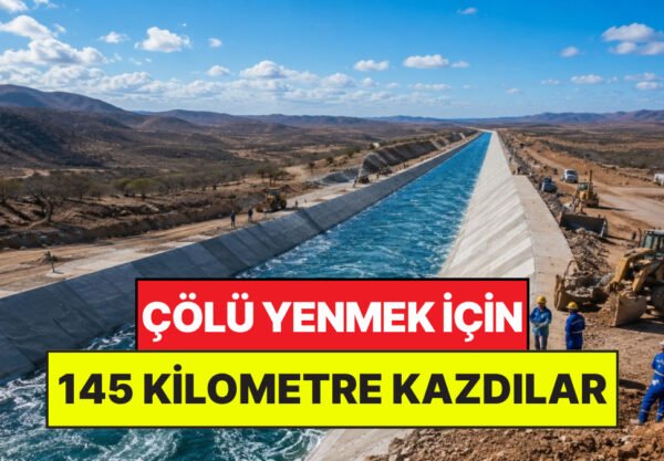 Koca Çölü Aşmak İçin 145 Kilometrelik Yapay Nehir Projesi: Milyonlarca Kişiye Su Sağlayacak