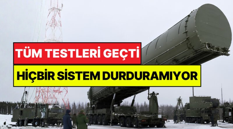 Rusya'nın 35 Bin Kilometre Menzilli Balistik Füzesi Testi Başarıyla Geçti: Durdurulamaz Güç!