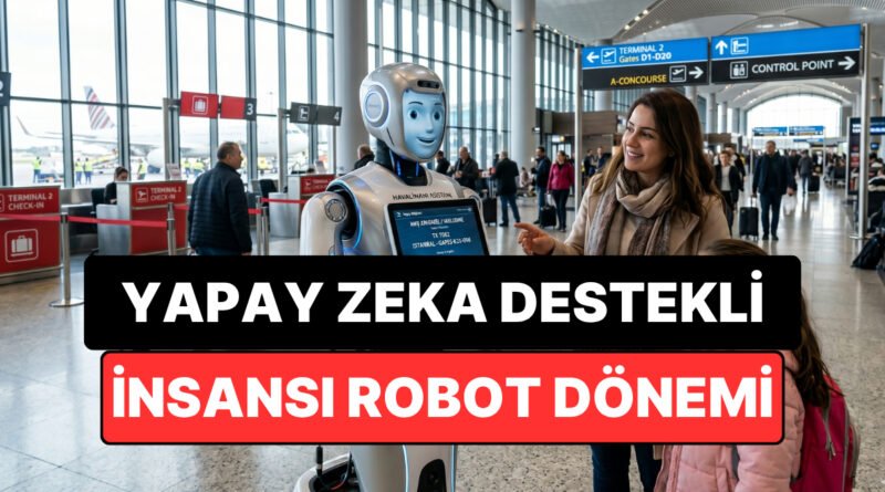 Havalimanlarında İnsansı Robot Dönemi Başlıyor!