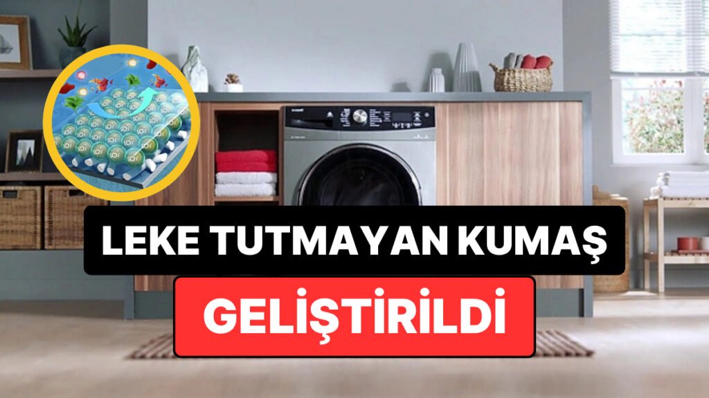 Çamaşır Makinelerini Tarihe Gömebilir: Lekeleri Tutmayan Yeni Kumaş Geliştirildi